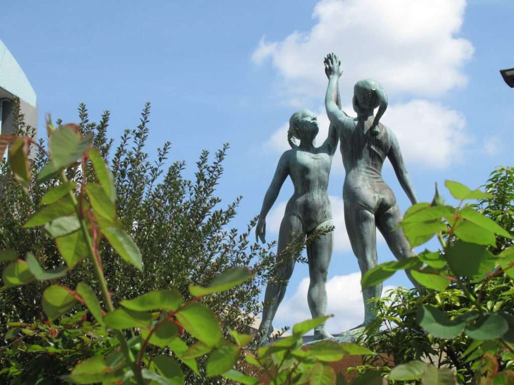 希望(乙女の像)@一之江駅