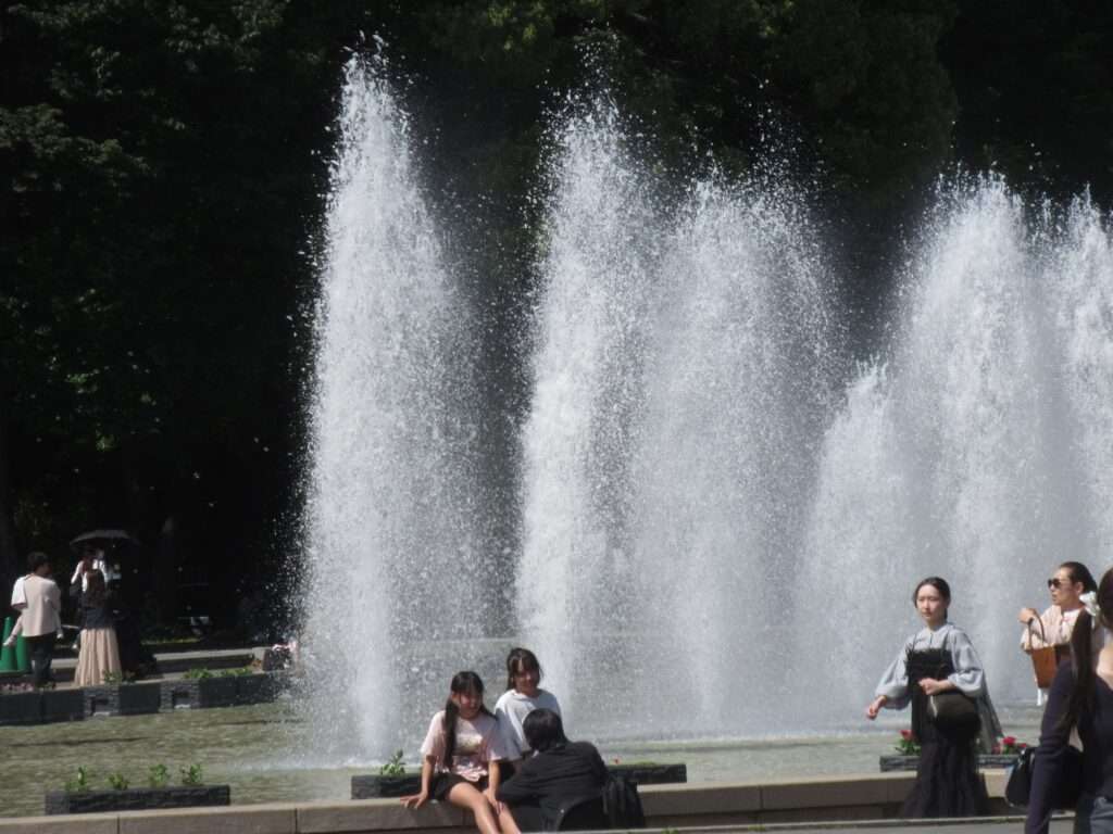 竹の台噴水@上野公園