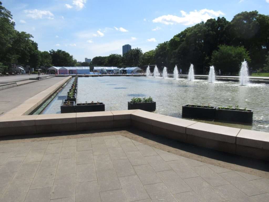 竹の台噴水@上野公園