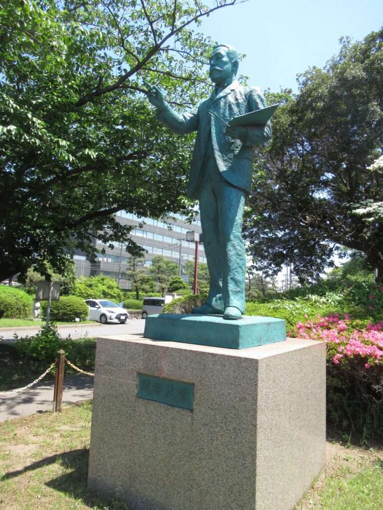 浅井忠像@千葉県立美術館