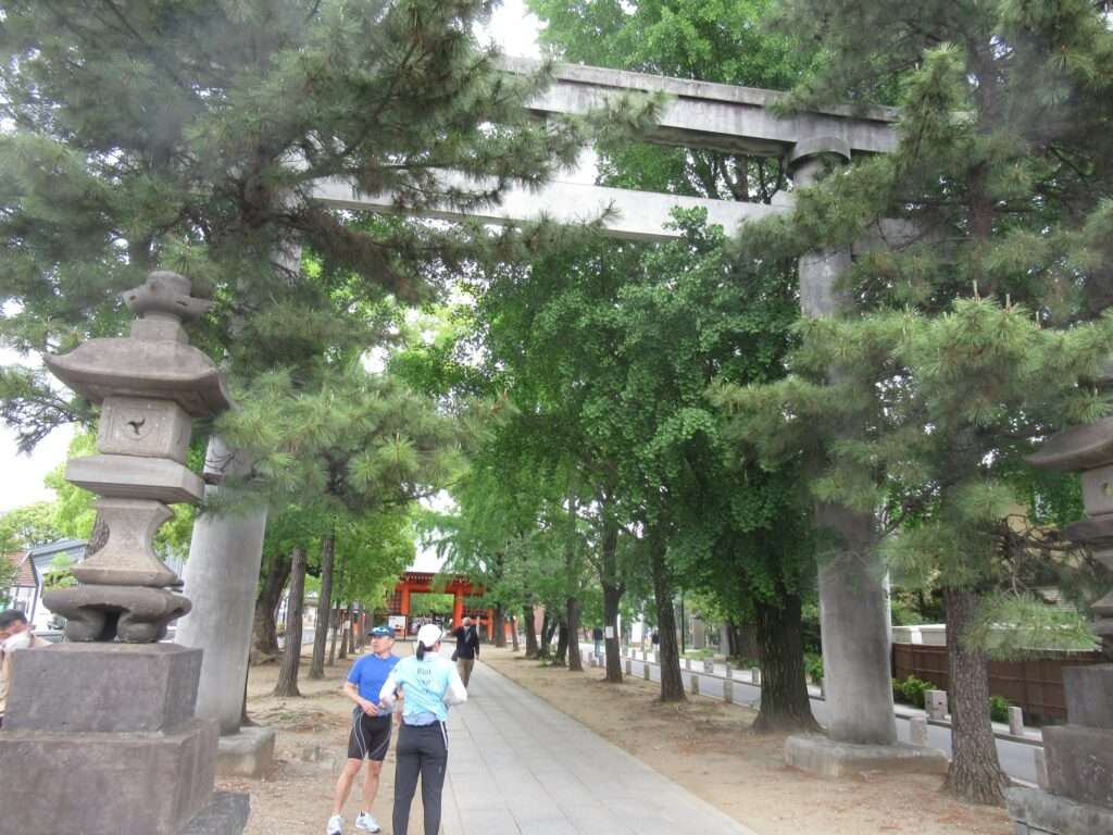 葛飾八幡宮参道(市川市)