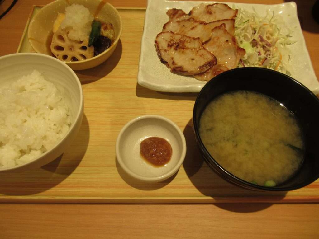 豚西京焼定食@やよい軒本八幡店