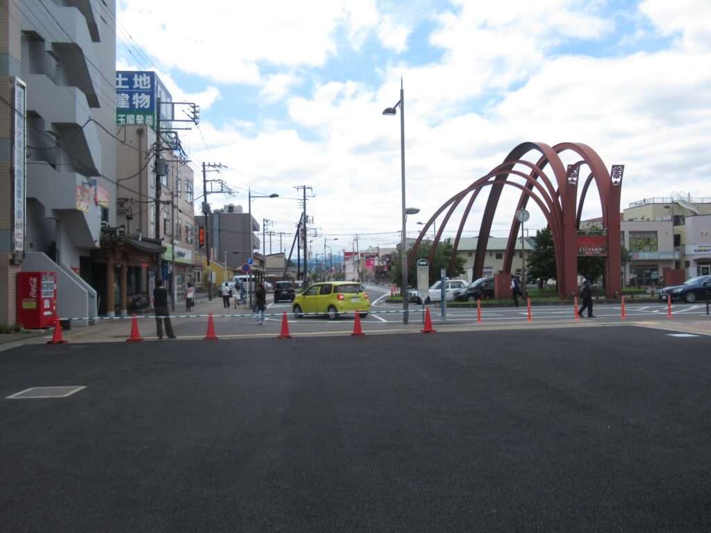 日韓交流の塔@高麗川駅