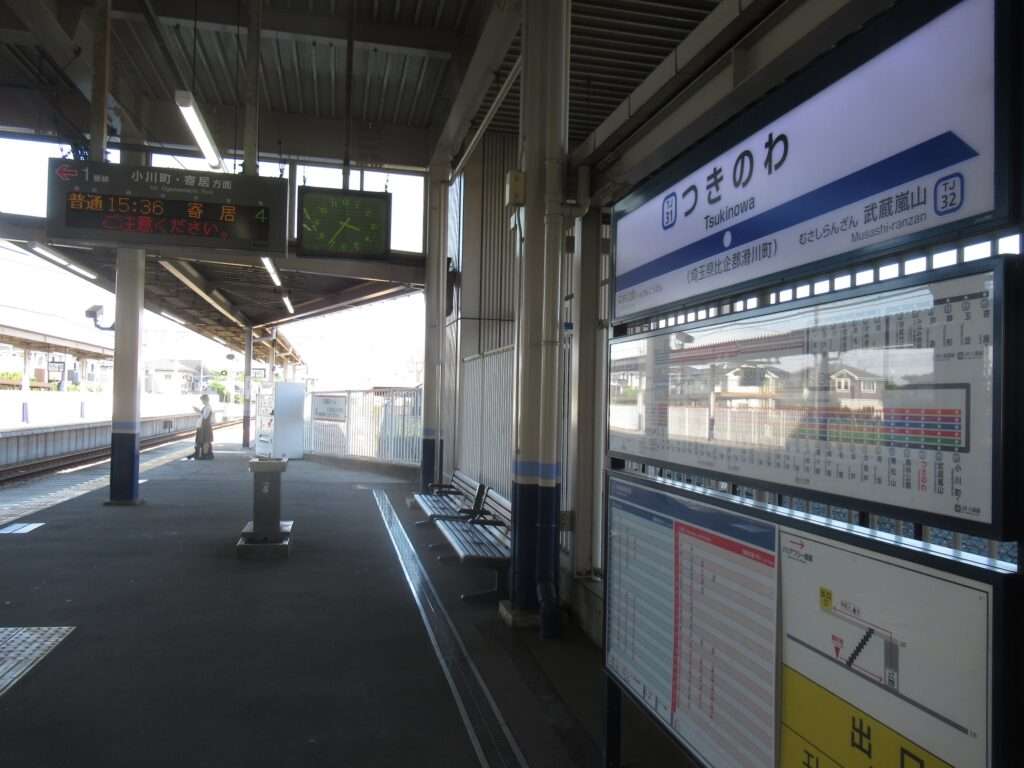つきのわ駅(東武鉄道)