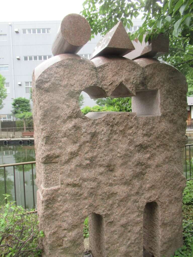 友愛の碑@横十間川親水公園