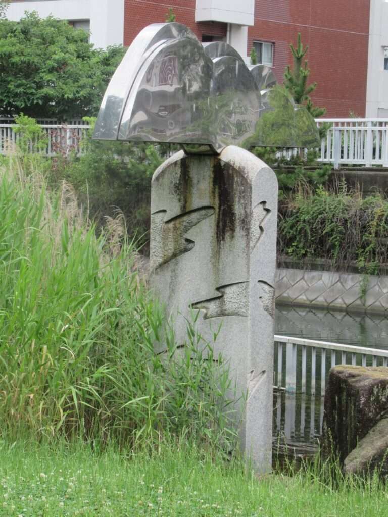 雲の噴水@仙台堀川公園
