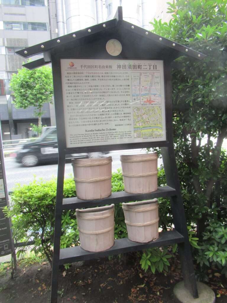 町名由来板@神田須田町二丁目