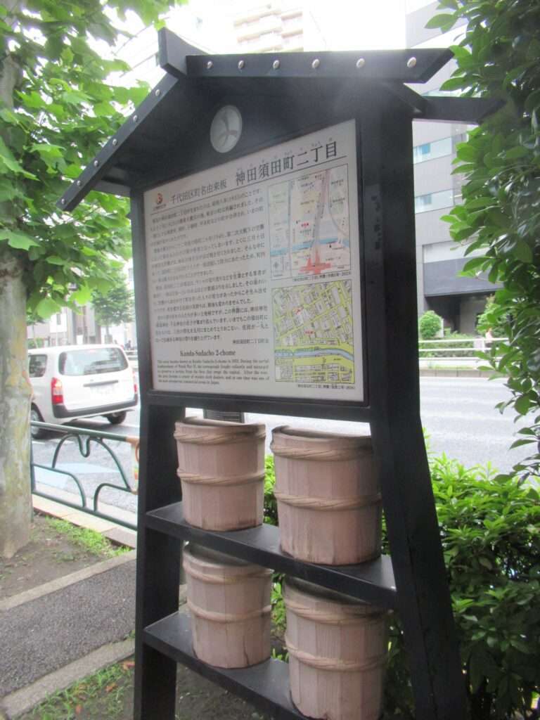 町名由来板@神田須田町二丁目