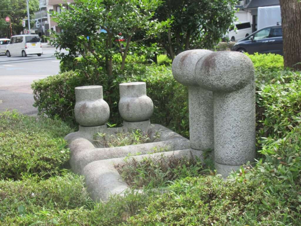 足のある風景@葛西親水四季の道 