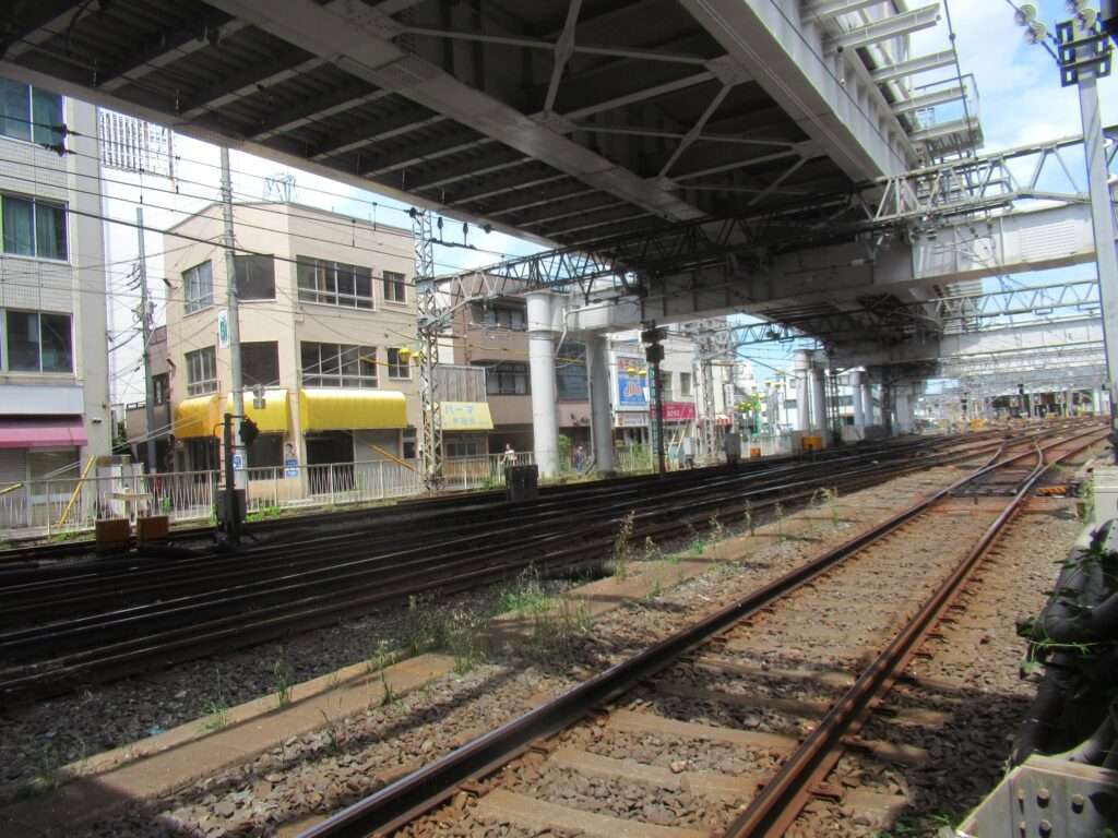 開かずの踏切@京成高砂駅