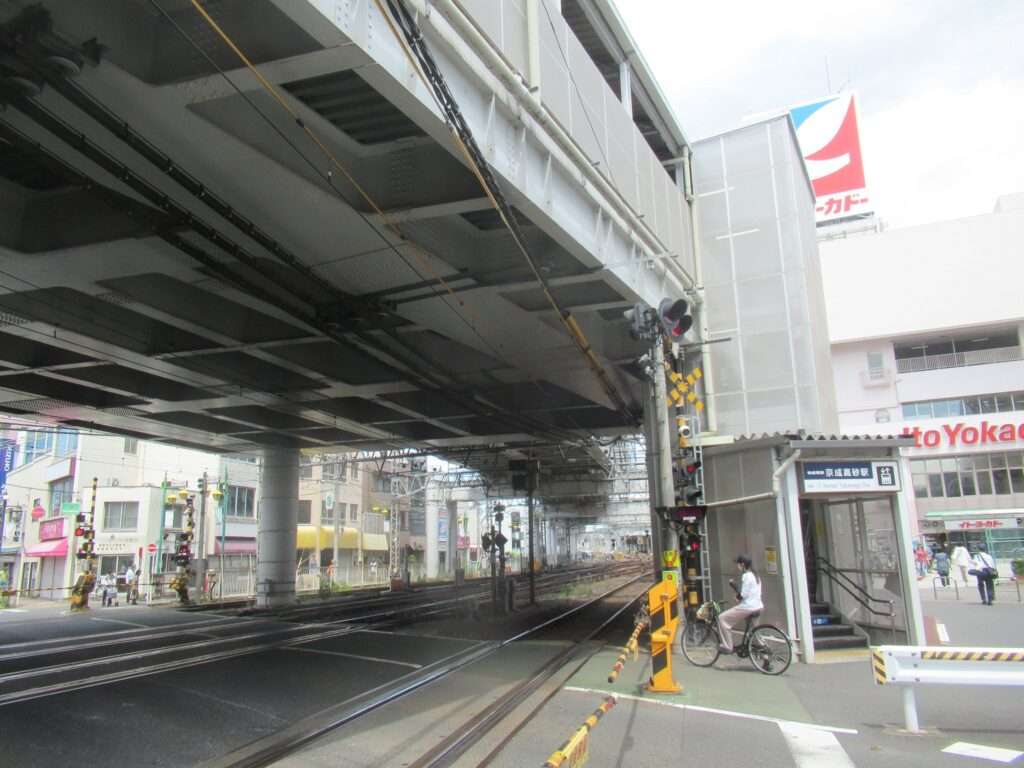 開かずの踏切@京成高砂駅