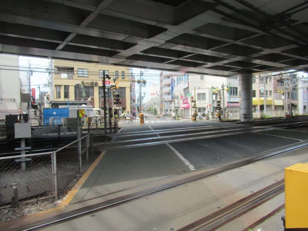 開かずの踏切@京成高砂駅