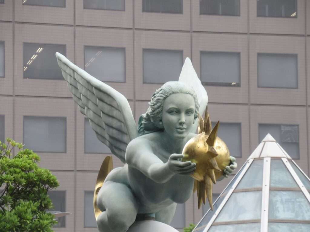 女神の噴水@東京イースト21