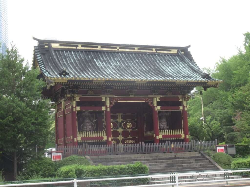 旧有章院霊廟二天門＆東京タワー@芝公園