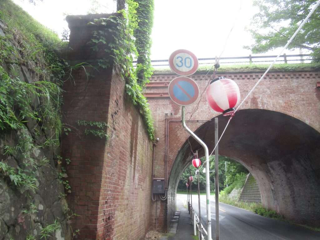 成宗電気軌道のトンネル(成田市)