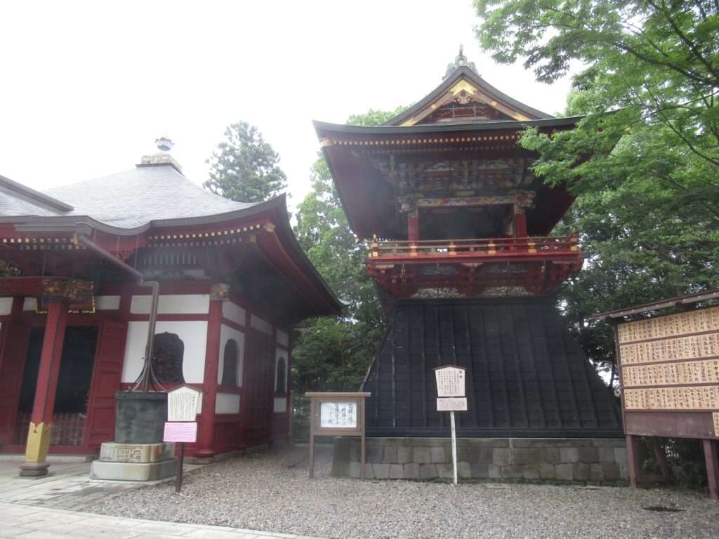 一切経堂と鐘楼@成田山新勝寺