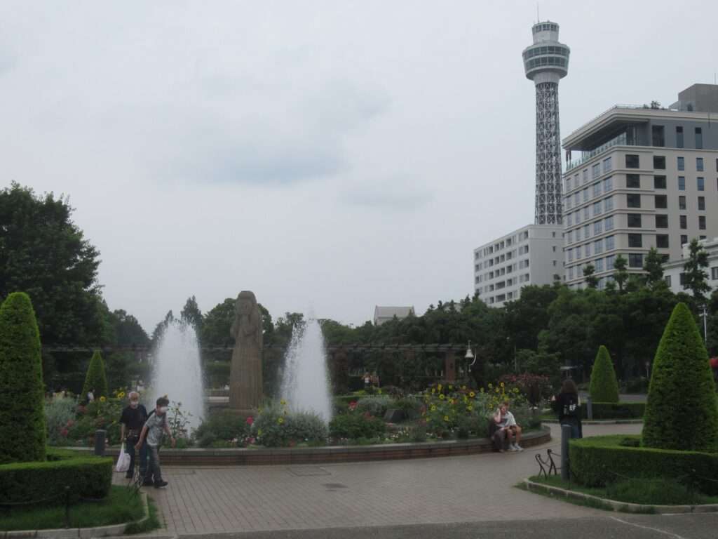水の守護神@山下公園