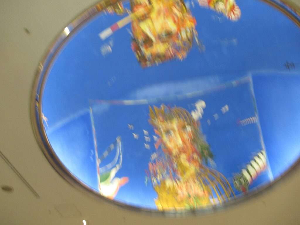 天井画@東京芸術劇場