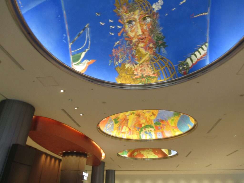 天井画@東京芸術劇場