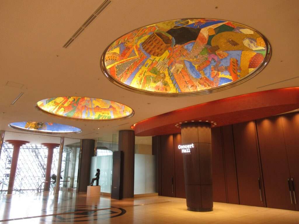天井画@東京芸術劇場