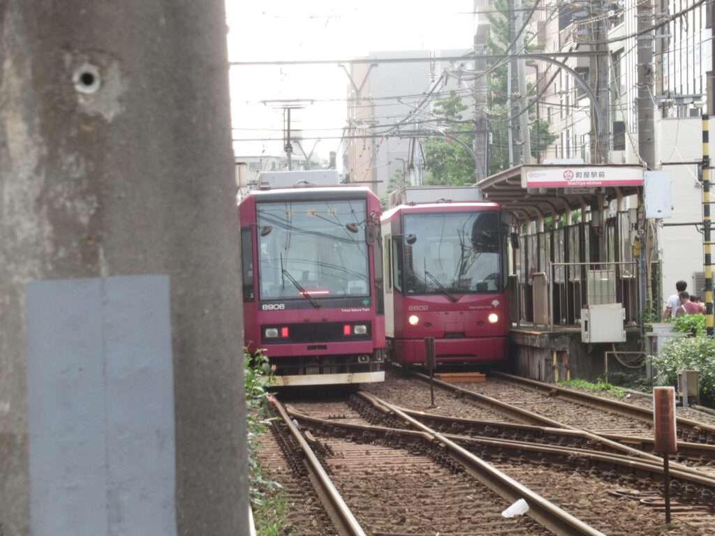 町屋駅前停留場(東京さくらトラム)