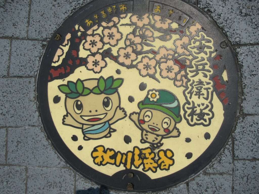 秋川渓谷安兵衛桜蓋@秋川駅