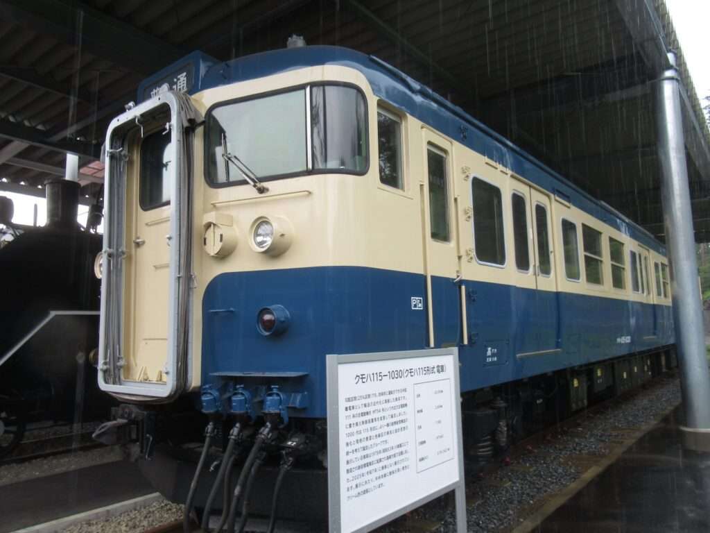 クモハ115-1030@青梅鉄道公園