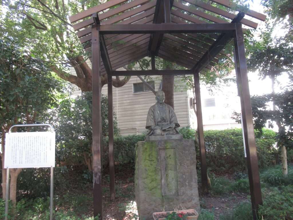 吉田松陰像@箱崎公園