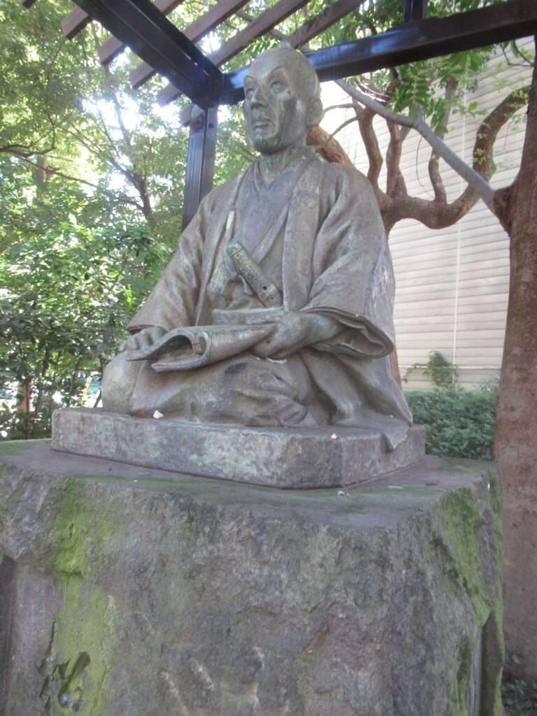 吉田松陰像@箱崎公園