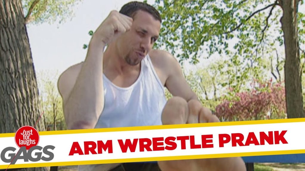 Arm Wrestling Surprise