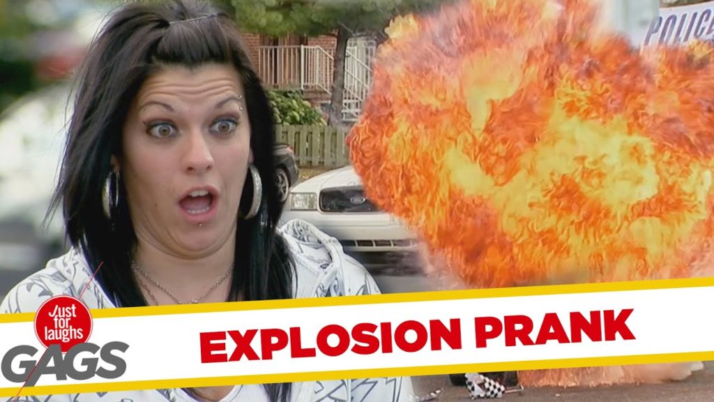 BBQ Explosion Prank!