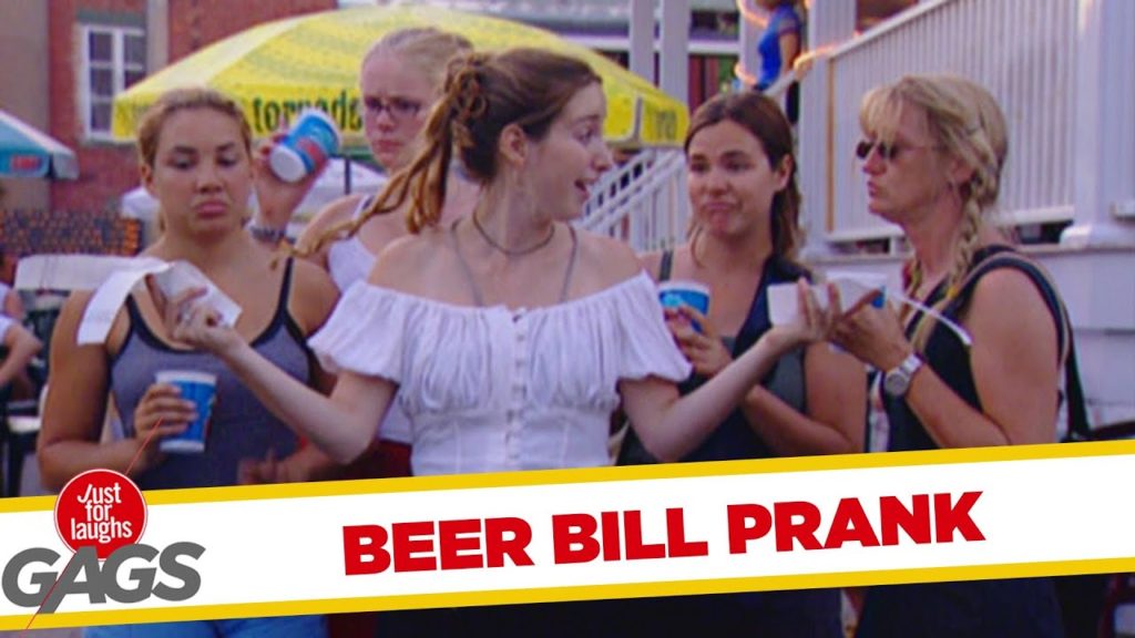 Beer Bill Prank