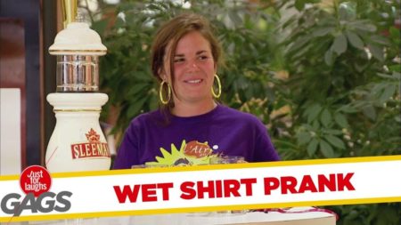 Beer & Wet T-Shirt Prank