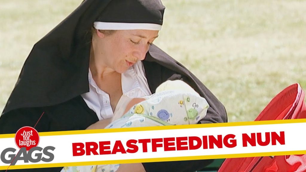 Breastfeeding Nun Prank