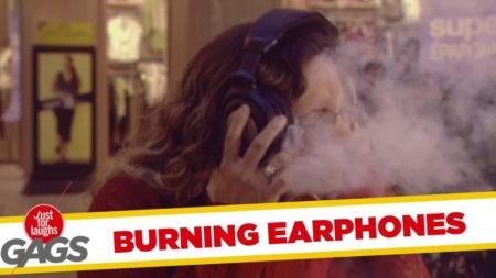 Burning Earphones Trick