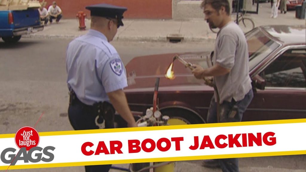 Car boot jacking