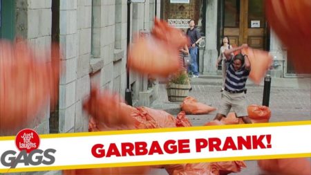 EXTREME GARBAGE PRANK TO THE MAX!