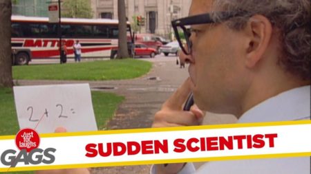 Eureka! Sudden Scientist prank