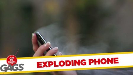 Exploding iPhone Prank