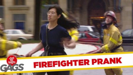 Firefighter Heroes Prank