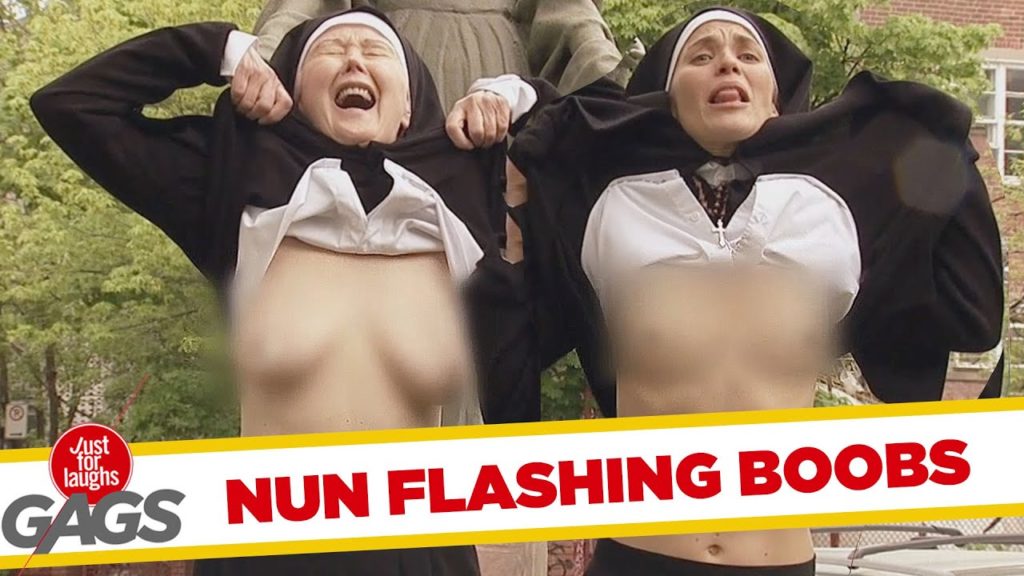 Flashing Nuns Prank