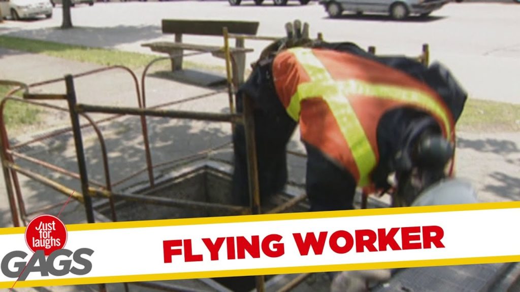 Flying Worker Pranks