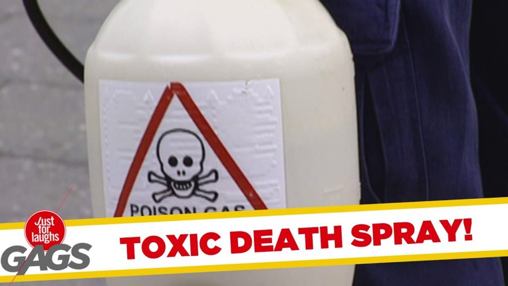 Free toxic death-spray for everyone!