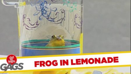 Frog in Lemonade Hidden Camera Prank