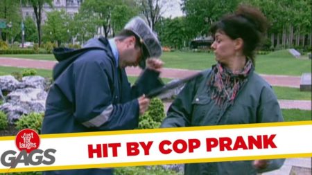 Hit By Cop Prank