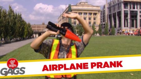 Invisible Aircraft Prank