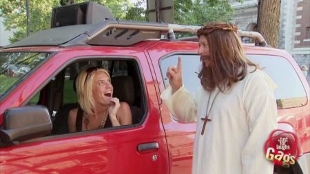 Jesus Starts Car