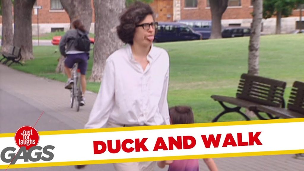 Duck and walk!