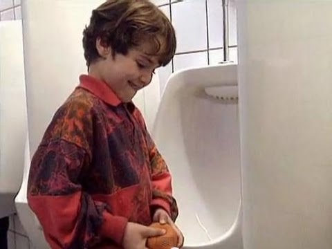 Kid is Too Short for Urinal