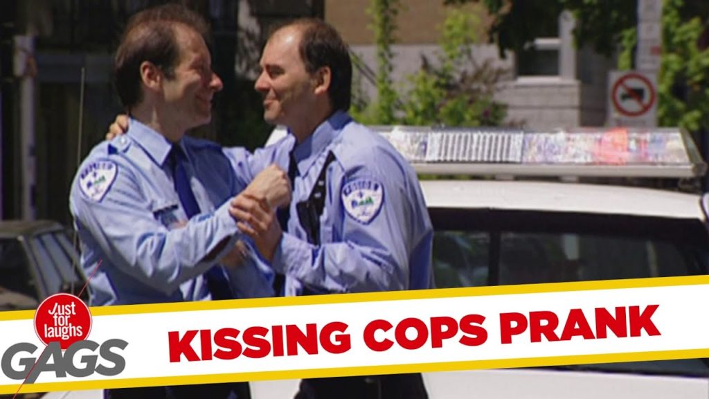 Kissing Cops Prank